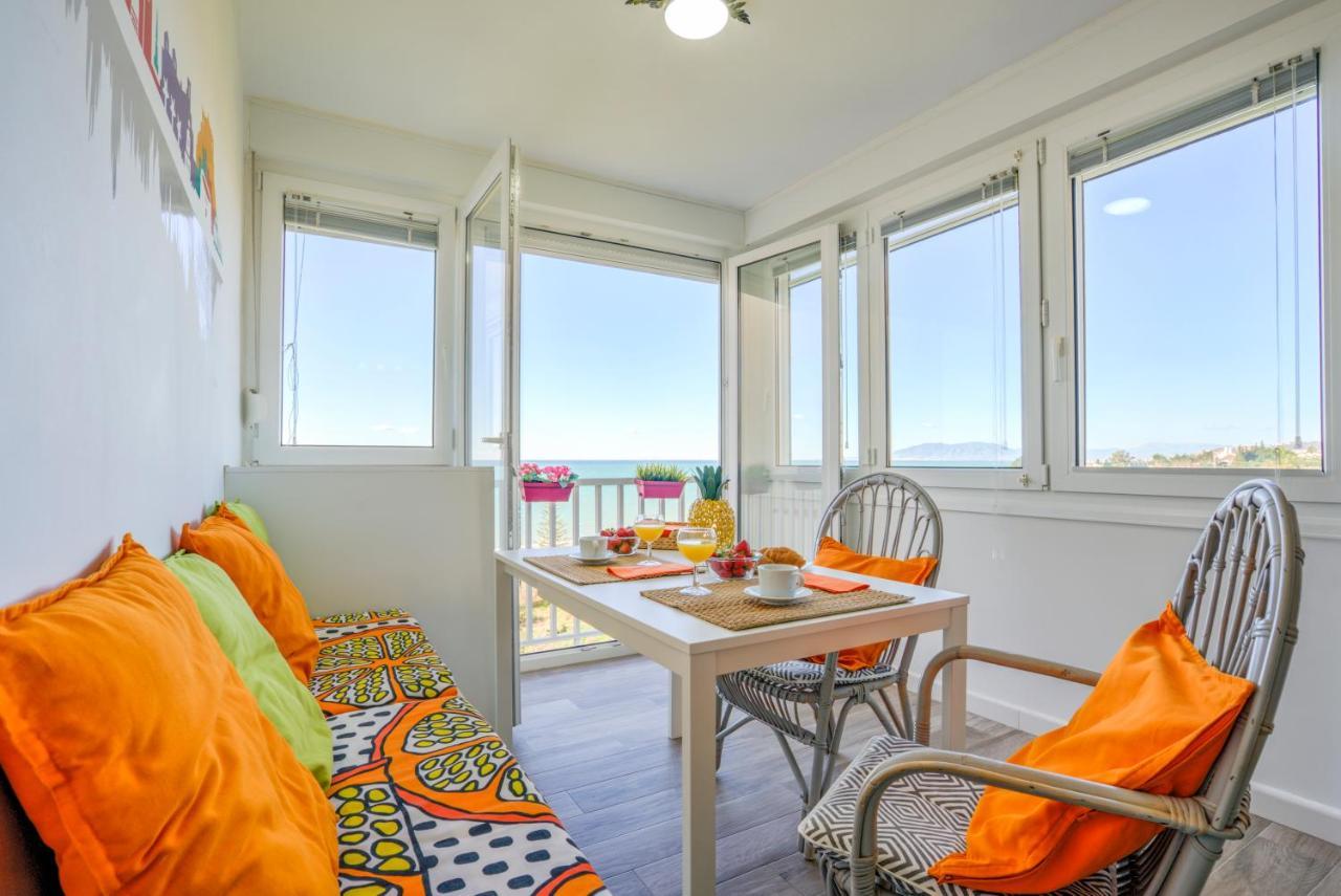 Wintowinrentals Sunny Side, Pool, Wifi & Sea View Benajarafe Buitenkant foto