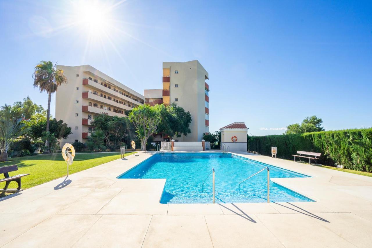 Wintowinrentals Sunny Side, Pool, Wifi & Sea View Benajarafe Buitenkant foto