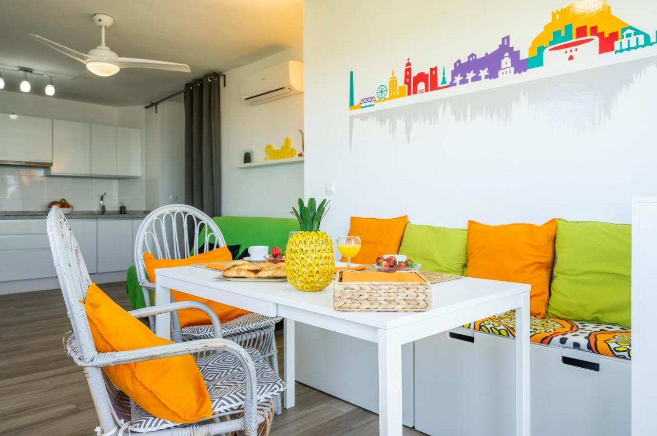 Wintowinrentals Sunny Side, Pool, Wifi & Sea View Benajarafe Buitenkant foto